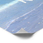 Sandy Toes en Salty Kisses Poster (Hoek)