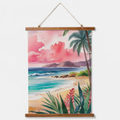 Sandy Toes Hangend Wandkleed (Voorkant)