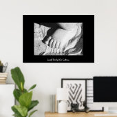 Sandy Toes Poster (Thuiskantoor)