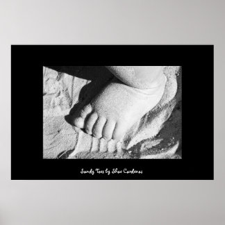Sandy Toes Poster
