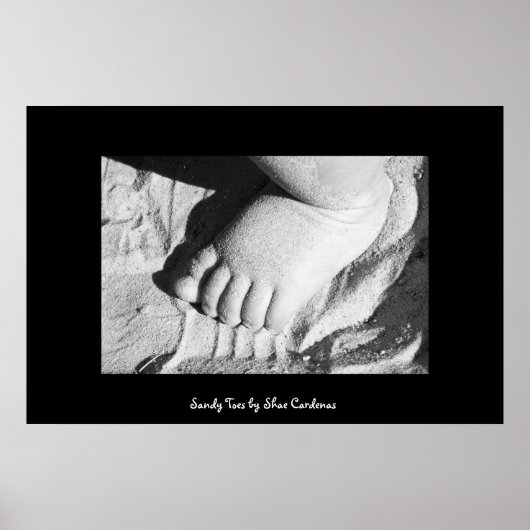 Sandy Toes Poster (Voorkant)