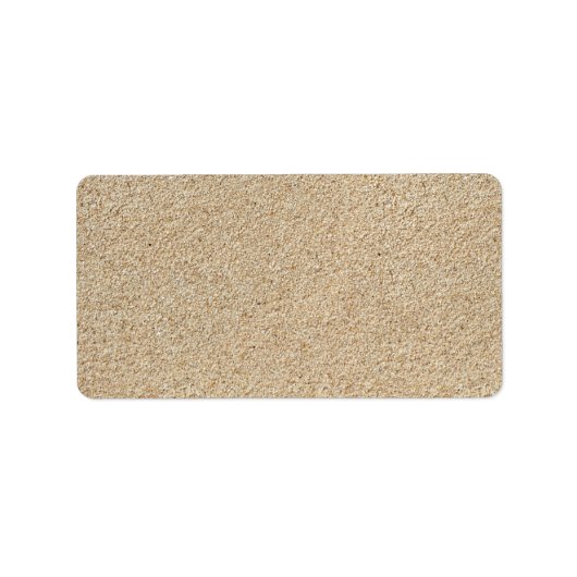 Sandy Toes Salty Kisses Kerstmis Adreslabel Etiket (Voorkant)