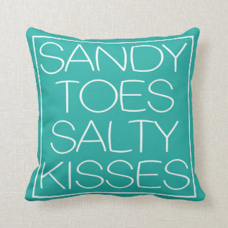 Sandy Toes Salty Kisses Kussen