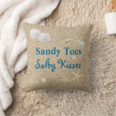 Sandy Toes Salty Kisses Pillow Kussen (Deken)