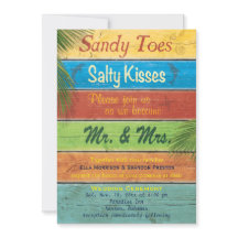 Sandy Toes Salty Kisses Wedding