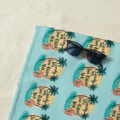 Sandy Toes Sun-Kissed Nose Beach esthetiek Strandlaken (In situ)