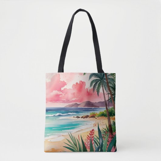 Sandy Toes Tote Bag (Voorkant)