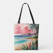 Sandy Toes Tote Bag (Achterkant)