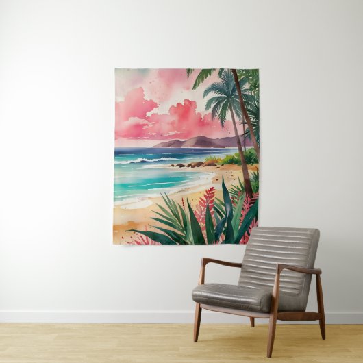 Sandy Toes Wandkleed (In situ)