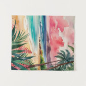 Sandy Toes Wandkleed (Voorkant (horizontaal))