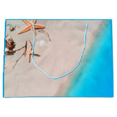Sandy Tropical Beach Starfish Seashell Groot Cadeauzakje (Voorkant)