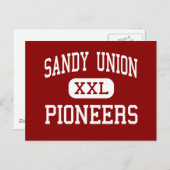 Sandy Union - Pioneers - High - Sandy Oregon Briefkaart (Voorkant / Achterkant)