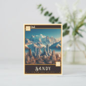 Sandy, Utah | Antiek Briefkaart (Staand voorkant)