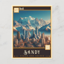 Sandy, Utah | Antiek Briefkaart