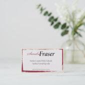 Sandy Visitekaartje (Staand voorkant)