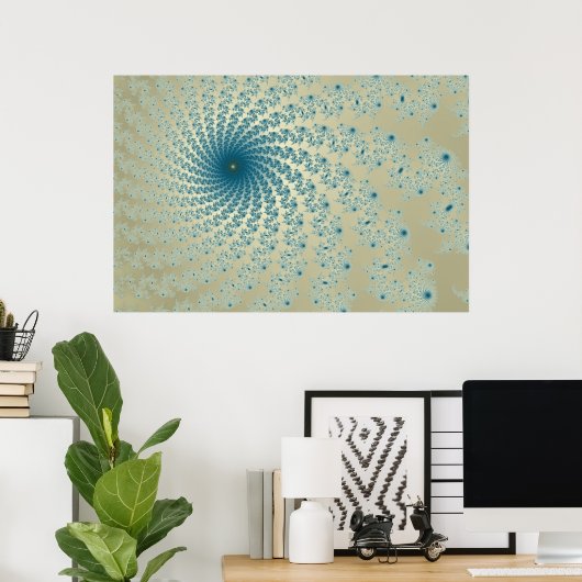 Sandy WhirlpoolPoster Poster (Thuiskantoor)