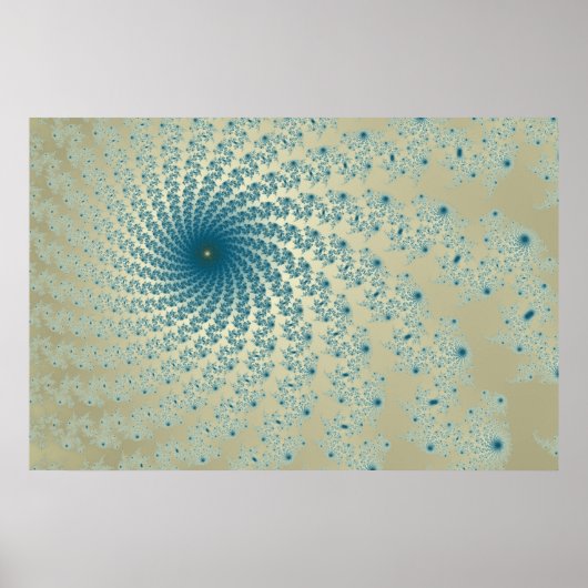 Sandy WhirlpoolPoster Poster (Voorkant)