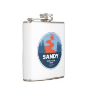 Sandy Wild en Schilderachtig rivier Heupfles (Rechts)