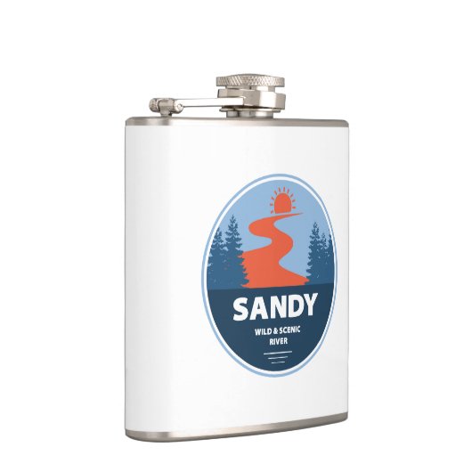 Sandy Wild en Schilderachtig rivier Heupfles (Rechts)