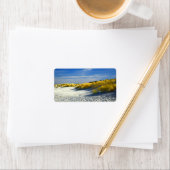 Sandy Zee Shore Island Dunes Etiket (Insitu)