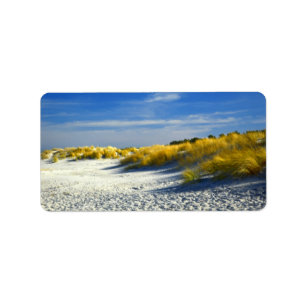 Sandy Zee Shore Island Dunes Etiket
