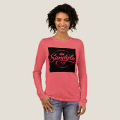 Sandyla Dames Grafische T-Shirt – (Voorkant)