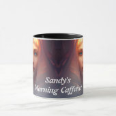Sandy's Morning Cafeïne Gepersonaliseerde  Mok (Midden)