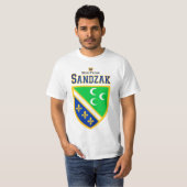 Sandzak Novi Pazar T-shirt (Voorkant volledig)