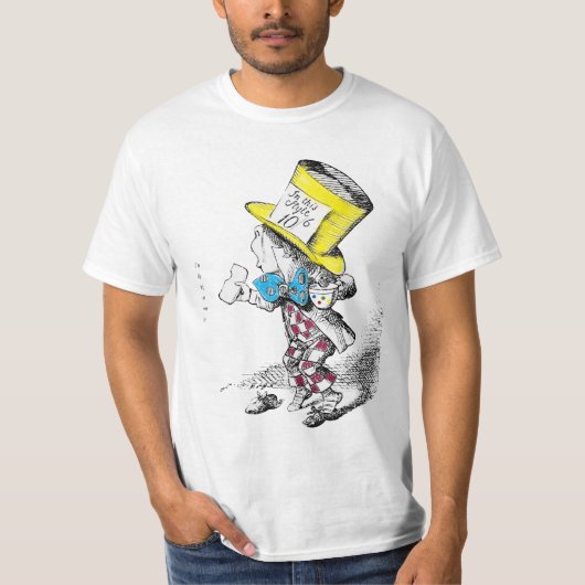 Sane Mad Hatter Tea Party T-Shirt (Voorkant)