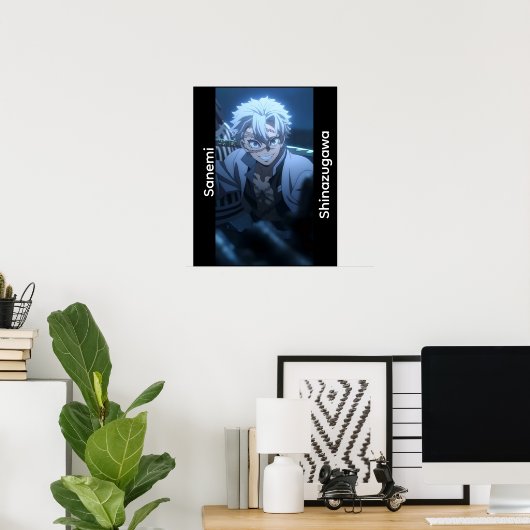 SANEMI poster/achtergrond Poster (Thuiskantoor)
