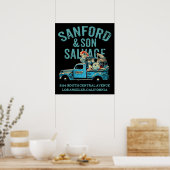 Sanford and son 9114 South Central Poster (Keuken)