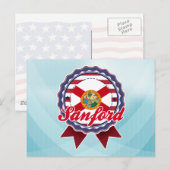 Sanford, FL Briefkaart (Voorkant / Achterkant)