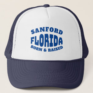 Sanford Florida Born en Raised Trucker Pet