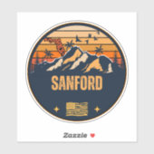 Sanford, Florida Sticker (Vel)