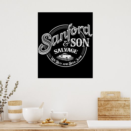 Sanford Son Salvage Poster (Keuken)