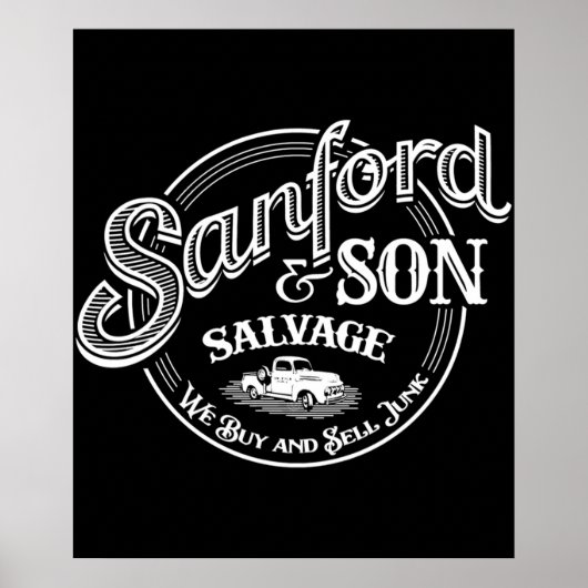 Sanford Son Salvage Poster (Voorkant)
