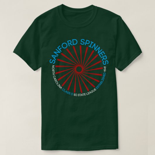 Sanford Spinners T-shirt (Design voorkant)