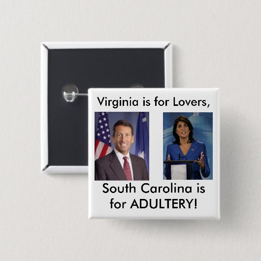 Sanfraudes Vierkante Button 5,1 Cm (Voorkant /achterkant)