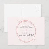 Sanftes Loslass-Affirmation Briefkaart (Voorkant / Achterkant)