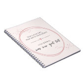 Sanftes Loslass-Affirmation Notitieboek (Rechterzijde)