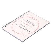 Sanftes Loslass-Affirmation Notitieboek (Linkerzijde)