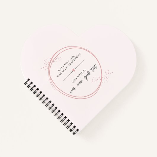 Sanftes Loslass-Affirmation Notitieboek (Voorkant)