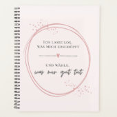 Sanftes Loslass-Affirmation Planner (Voorkant)