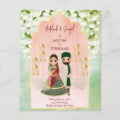 Sangeet mehndi Indian bruiloft (Voorkant)