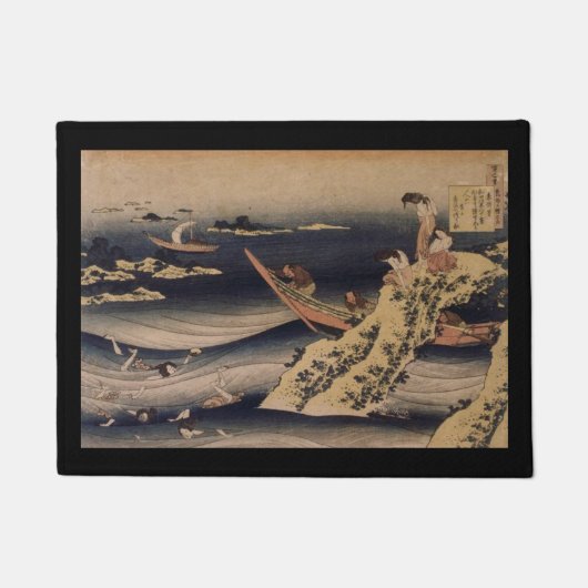 Sangi Takamura Abalone Fisherman Doormat Deurmat (Voorkant)