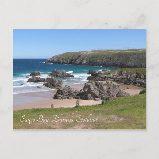 Sango Bay, Durness, Schotland Briefkaart (Voorkant)