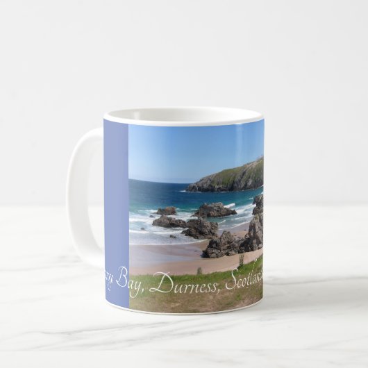 Sango Bay, Durness, Schotland Koffiemok (Voorkant links)