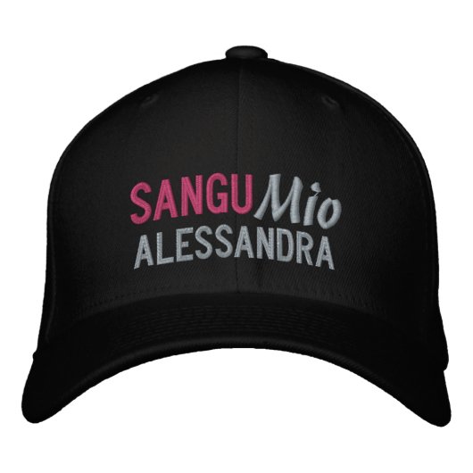 Sango Mio gepersonaliseerd geborduurd pet (Voorkant)