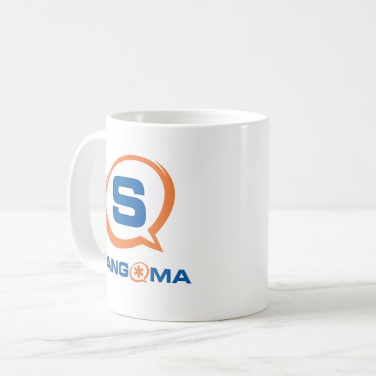 Sangoma Speech Bubble Mok (Voorkant links)