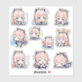 Sangonomiya Kokomi Stickers (Vel)